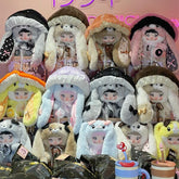 Nommi Mushroom Hat 400% Series Giant 12.5" Kawaii Plush Doll Blind Box (1pc) Simple Nommi